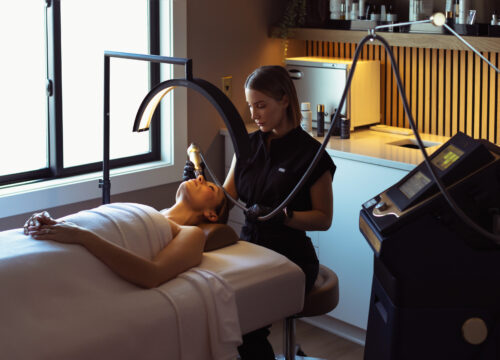 Photo of a Sylfirm X treatment session at Captivate